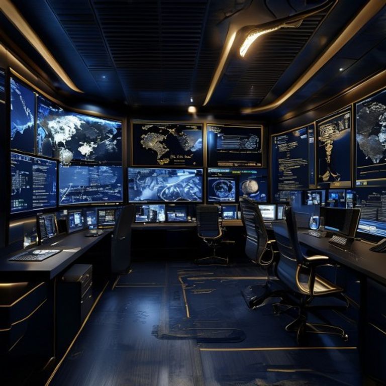 Centre de contrôle de sécurité généré par IA